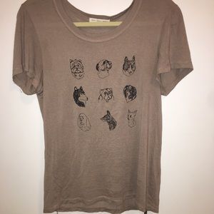 urban outfitters dog tee